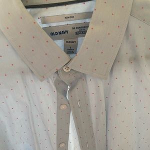 Mens Polka Dot Dress Shirt